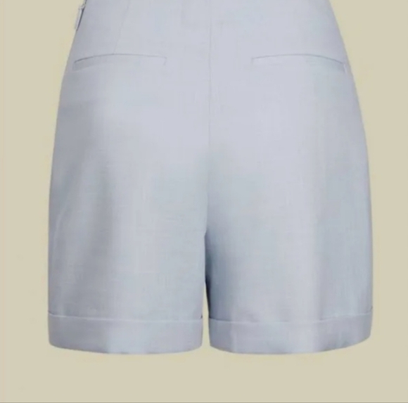 Ted Baker Soft Blue Lightweight Tailored Shorts Shorts Size Small - Picture 9 of 9